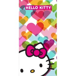 Serviette de bain Hello Kitty, serviette de plage 70*140cm (séchage rapide)