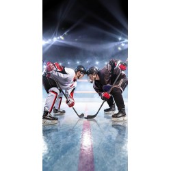 Hockey Ice Clash bath towel, beach towel 70*140cm