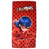 Miraculous Ladybug Dots bath towel, beach towel 70x140cm