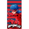 Miraculous Ladybug bath towel, beach towel 70x140cm (Fast Dry)