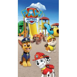 Serviette de bain Paw Patrol Playground, serviette de plage 70x140cm