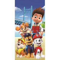 Serviette de bain, serviette de plage Paw Patrol Bridge 70x140cm