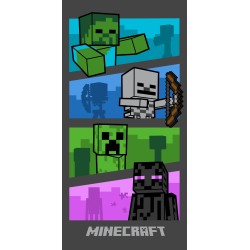 Minecraft Adventure bath towel, beach towel 70x140cm