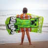 Serviette de bain Minecraft Boom, serviette de plage 70x140cm (séchage rapide)