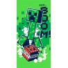 Minecraft bath towel, beach towel Boom 70*140cm