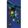 Serviette de bain Minecraft Metro Art Survive, serviette de plage 70x140cm