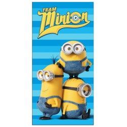 Serviette de bain Minions, serviette de plage 70*140cm (séchage rapide)