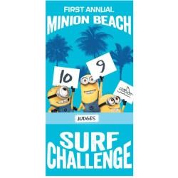 Serviette de bain Minions, serviette de plage 70*140cm (Séchage rapide)