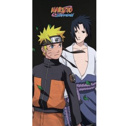 Serviette de bain Naruto Sasuke, serviette de plage 70x140cm (séchage rapide)