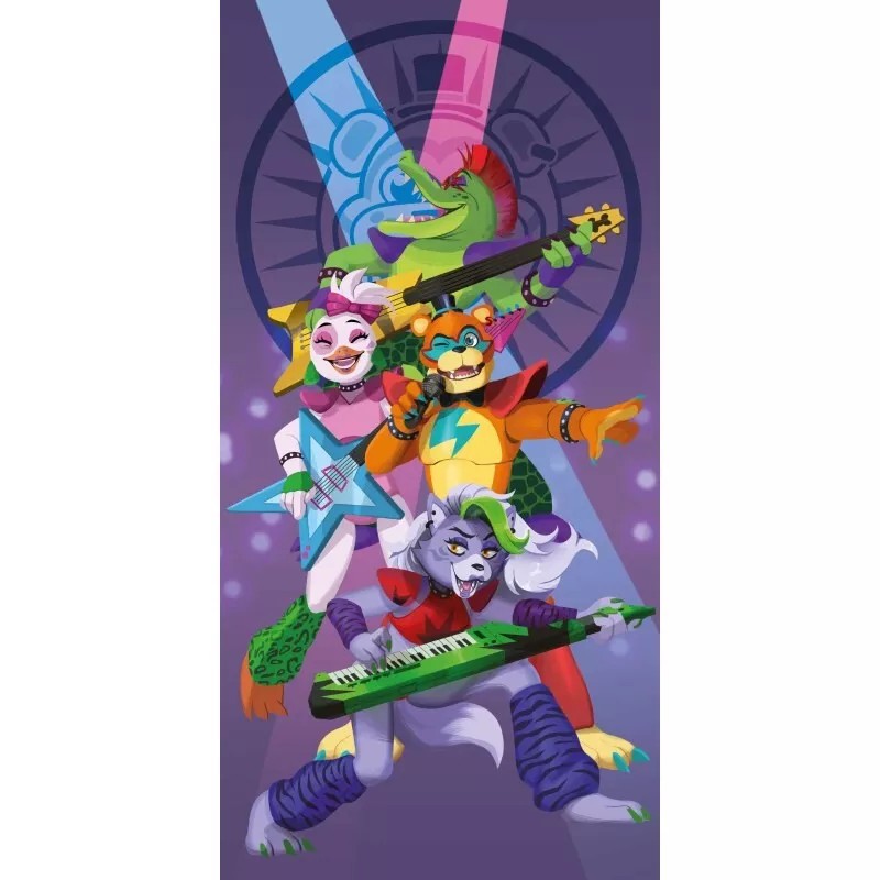 Five Nights at Freddy's bath towel, beach towel 70x140cm