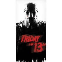 Friday the 13th bath towel, beach towel 70*140cm