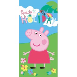 Serviette de bain Peppa Pig, serviette de plage 70*140cm