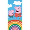 Serviette de bain Peppa Pig, serviette de plage 70*140cm