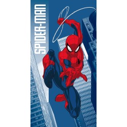 Serviette de bain Spiderman Jump, serviette de plage 70x140cm