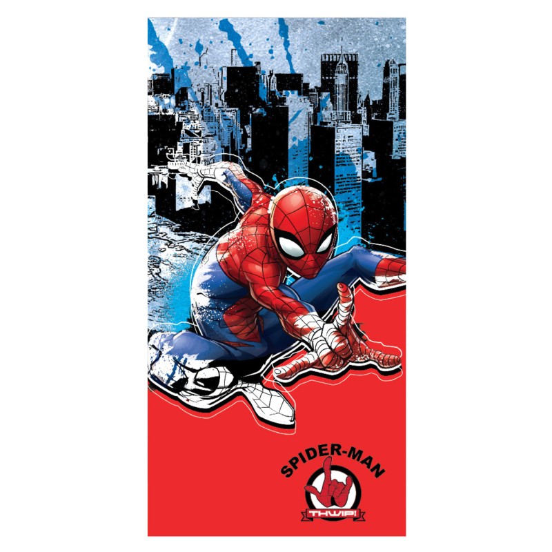 Spiderman Jump bath towel, beach towel 70x137 cm (Fast Dry)