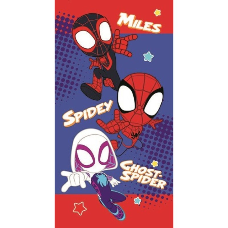 Spiderman Spidey Friends bath towel, beach towel 70x140cm (Fast Dry)