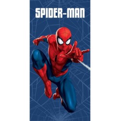 Serviette de bain Spiderman Web, serviette de plage 70x140cm