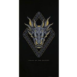 Serviette de bain Game of Thrones House of the Dragon, serviette de plage 70x140cm (séchage rapide)