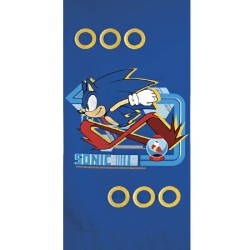 Serviette de bain Sonic the Hedgehog, serviette de plage 70x140cm (séchage rapide)