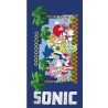 Serviette de bain Sonic the Hedgehog, serviette de plage 70x140cm (séchage rapide)