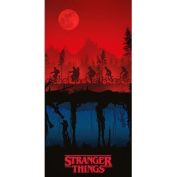 Serviette de bain Stranger Things, serviette de plage 70*140cm