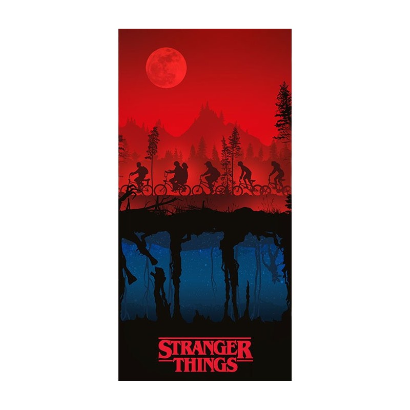 Stranger Things bath towel, beach towel 70*140cm