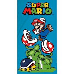 Serviette de bain, serviette de plage Super Mario Victory 70x140cm