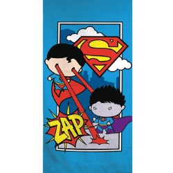 Serviette de bain laser Superman, serviette de plage 70x140cm