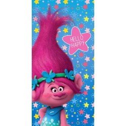 Trolls Trolls, serviette de bain, serviette de plage 70*140cm (séchage rapide)