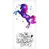 Unicorn bath towel, beach towel 70*140cm