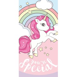 Serviette de bain spéciale Licorne, serviette de plage 70x140cm