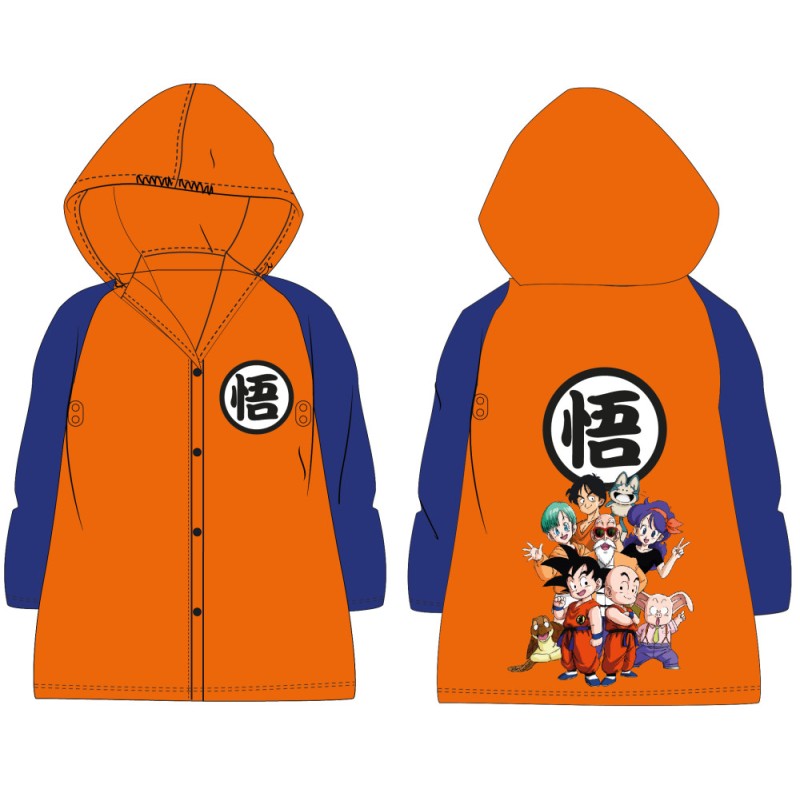 Dragon Ball raincoat 110/116 cm