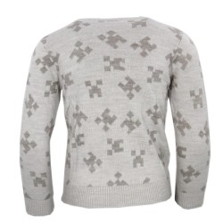 Pull tricoté Minecraft pour enfant 8 ans