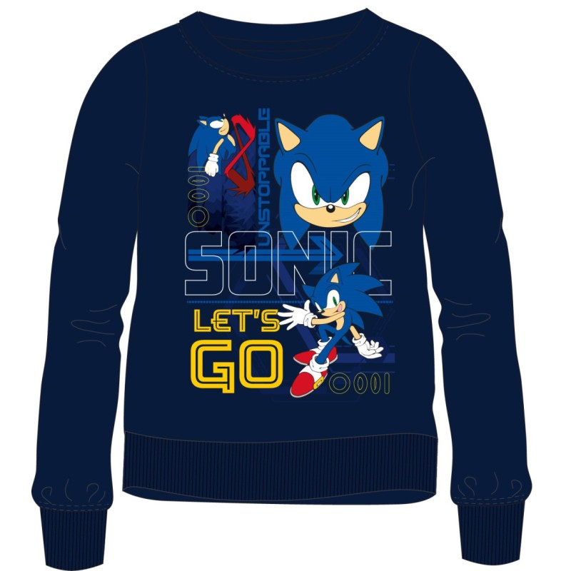 Sonic the Hedgehog Go Sonic the Hedgehog kids sweatshirt 128 cm