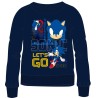 Sonic the Hedgehog Go Sonic the Hedgehog kids sweatshirt 128 cm