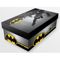 Batman LED flashing, light-up street shoes 25-32