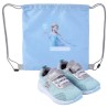 Disney Frozen street shoes with gym bag 23-30