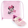 Basket enfant Disney Minnie Street avec sac de sport 23-30