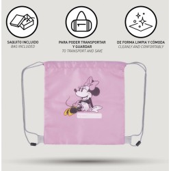 Basket enfant Disney Minnie Street avec sac de sport 23-30