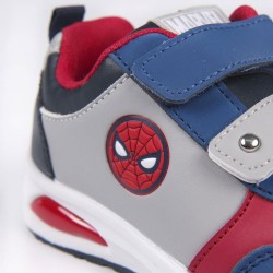 Spiderman LED flashing, light-up street shoes 23-30