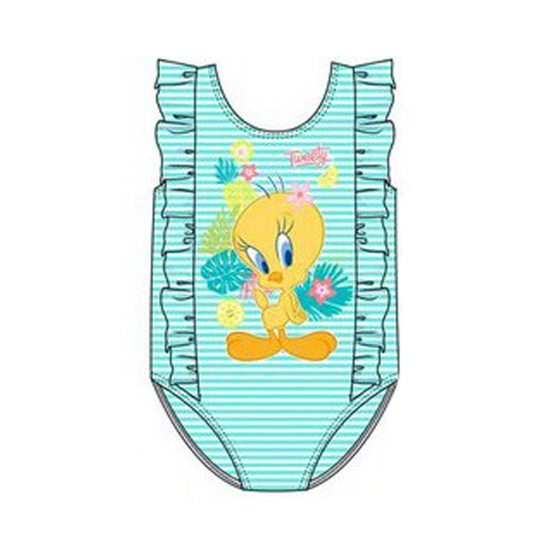 The Looney Tunes Tweety baby swimsuit, 18 months