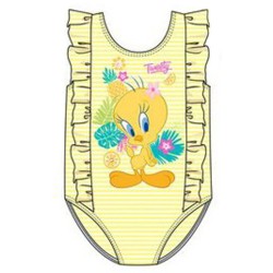 The Looney Tunes Tweety baby swimsuit, swimming 18 months