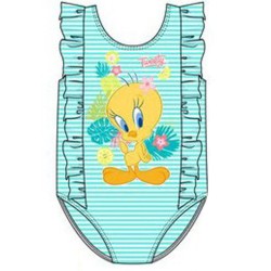 The Looney Tunes Tweety baby swimsuit, swimming 24 months