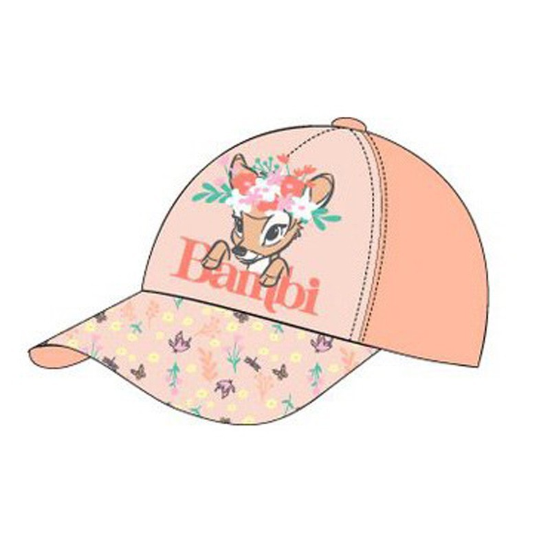 Casquette de baseball pour bébé Disney Bambi Blossom 48 cm