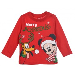 T-shirt de Noël Disney Mickey pour bébé, haut 12 mois