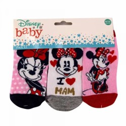 Chaussettes bébé Disney Minnie 0/6 mois