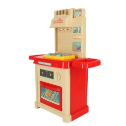 Plastic kitchen for children of light large 44 elements