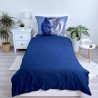 Cat Dark duvet cover 140×200cm, 70x90 cm microfibre