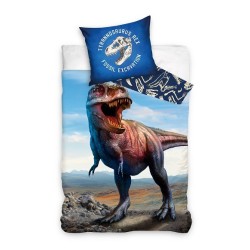 Dinosaur Excavation Bedding Set 140×200cm, 70×90 cm