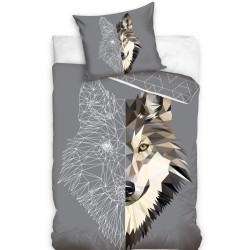 Wolf Wolf bedding set 140×200cm, 70×90 cm